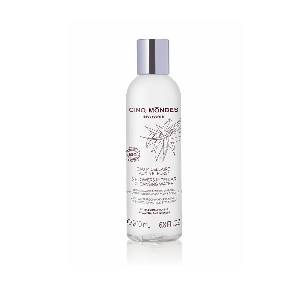 Eau Micellaire aux 5 Fleurs – Acqua Micellare Detergente e Illuminante