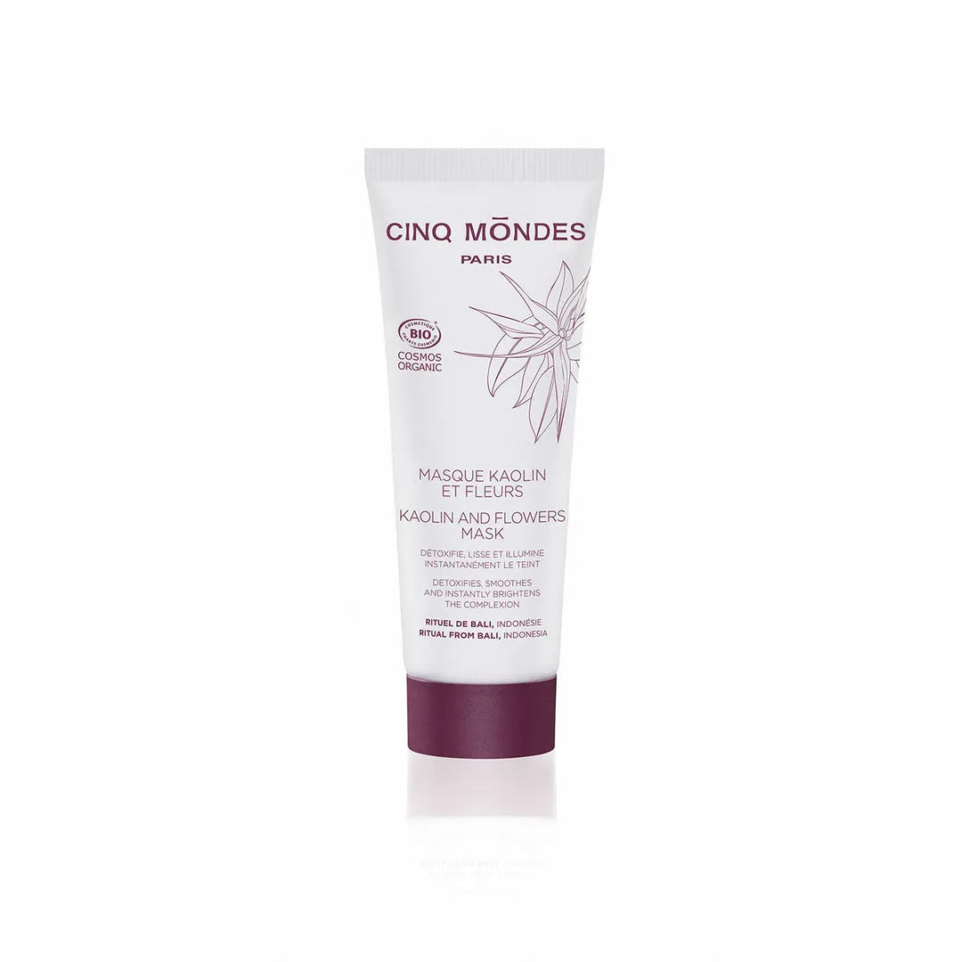 Masque Kaolin et Fleurs – Maschera Purificante e Illuminante con Argilla Bianca