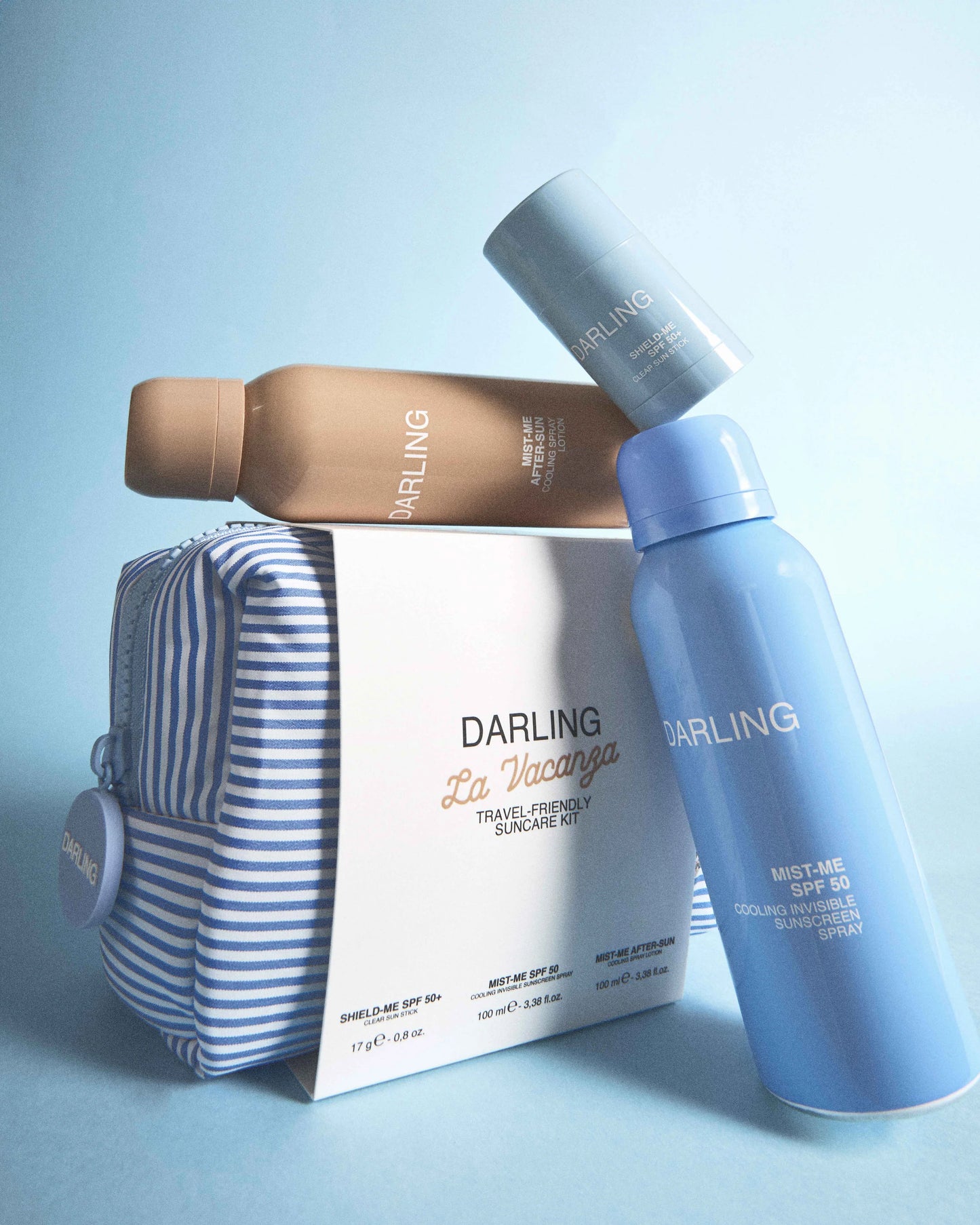 DARLING LA VACANZA TRAVEL-FRIENDLY SUNCARE KIT